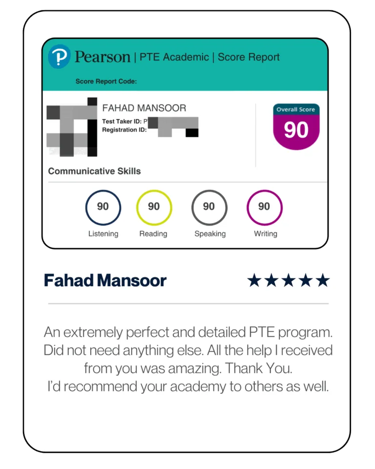 Review Fahad Mansoor 90